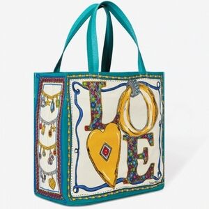 Brighton Multicolor Love Tote Bag